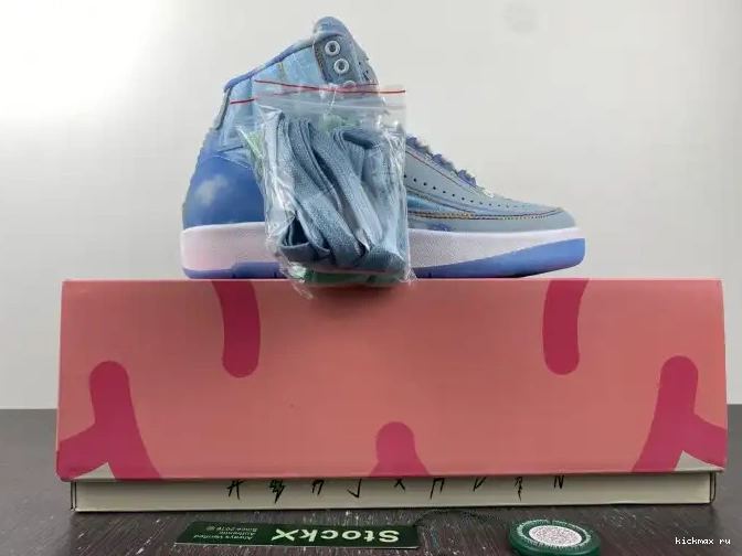 Rep Kickmax Balvin Jordan Retro J 2 DQ7691-419 0401